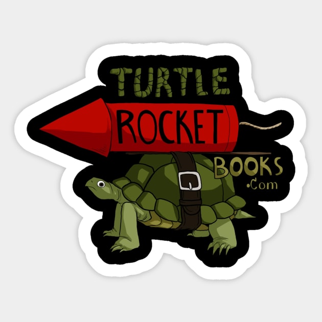 Turtle Rocket Books logo Sticker by turtlerocketbooks1